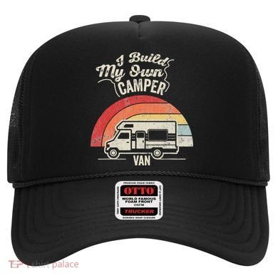 I Build My Own Camper Van Retro Style Hat