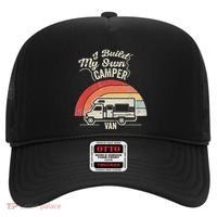 I Build My Own Camper Van Retro Style Hat thumb 0