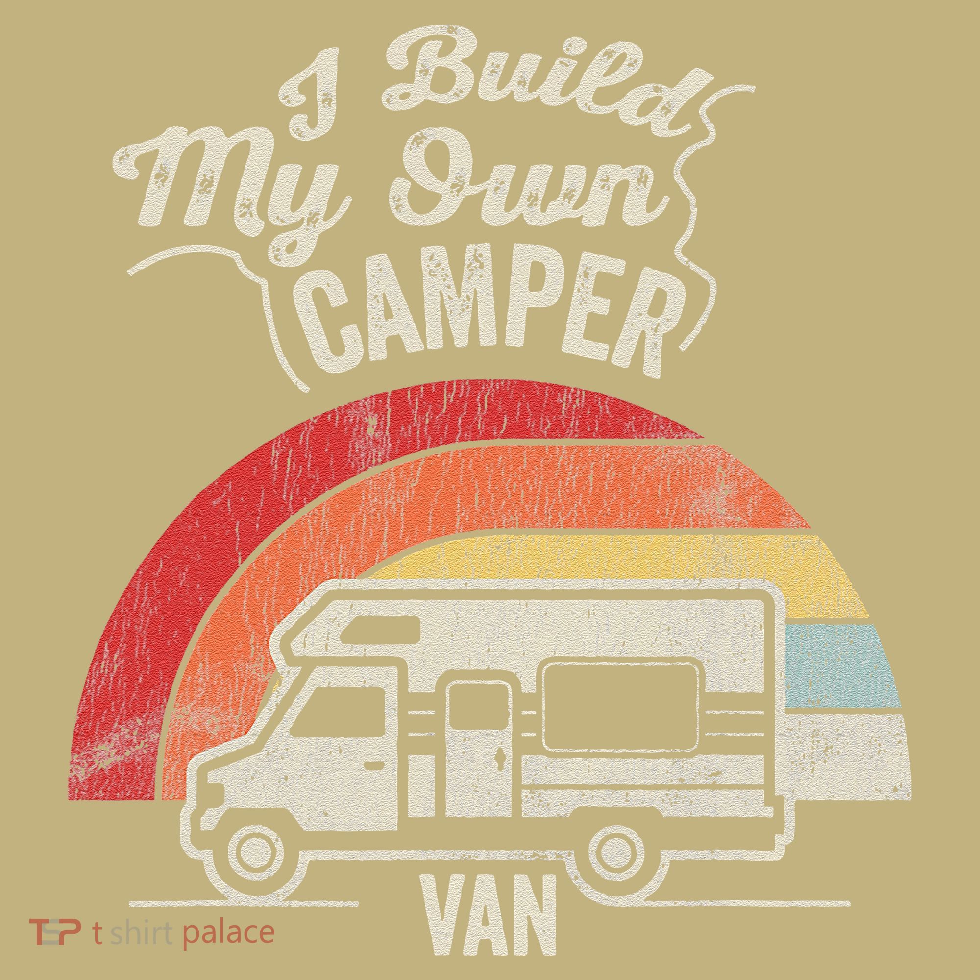 I Build My Own Camper Van Retro Style Hoodie
