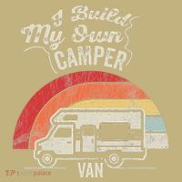 I Build My Own Camper Van Retro Style Sweatshirt thumb 2