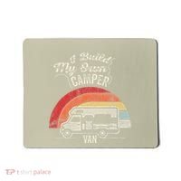 I Build My Own Camper Van Retro Style Mousepad thumb 0