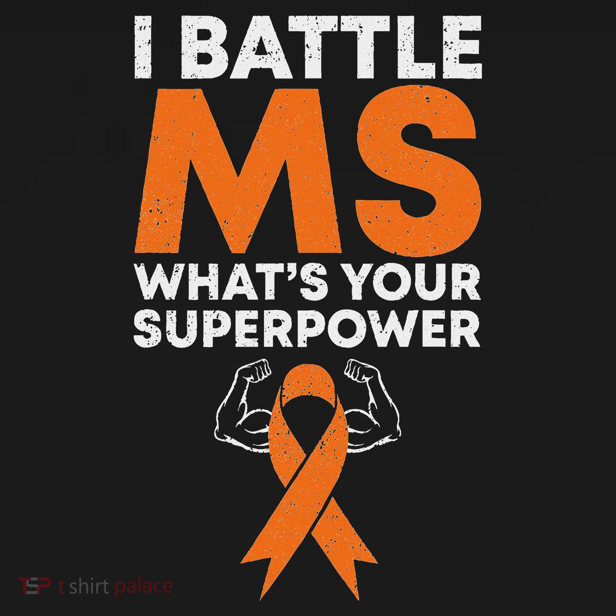 I Battle Ms WhatS Your Superpower Awareness Ribbon Women's Hoodie