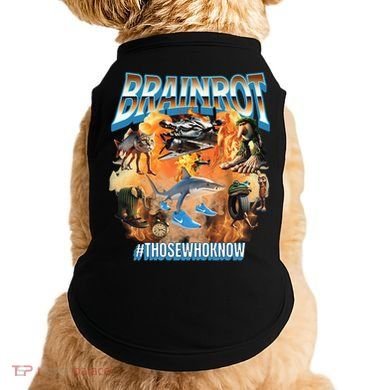 Italian Brainrot Meme Bootleg Doggie Tank