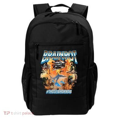 Italian Brainrot Meme Bootleg Backpack