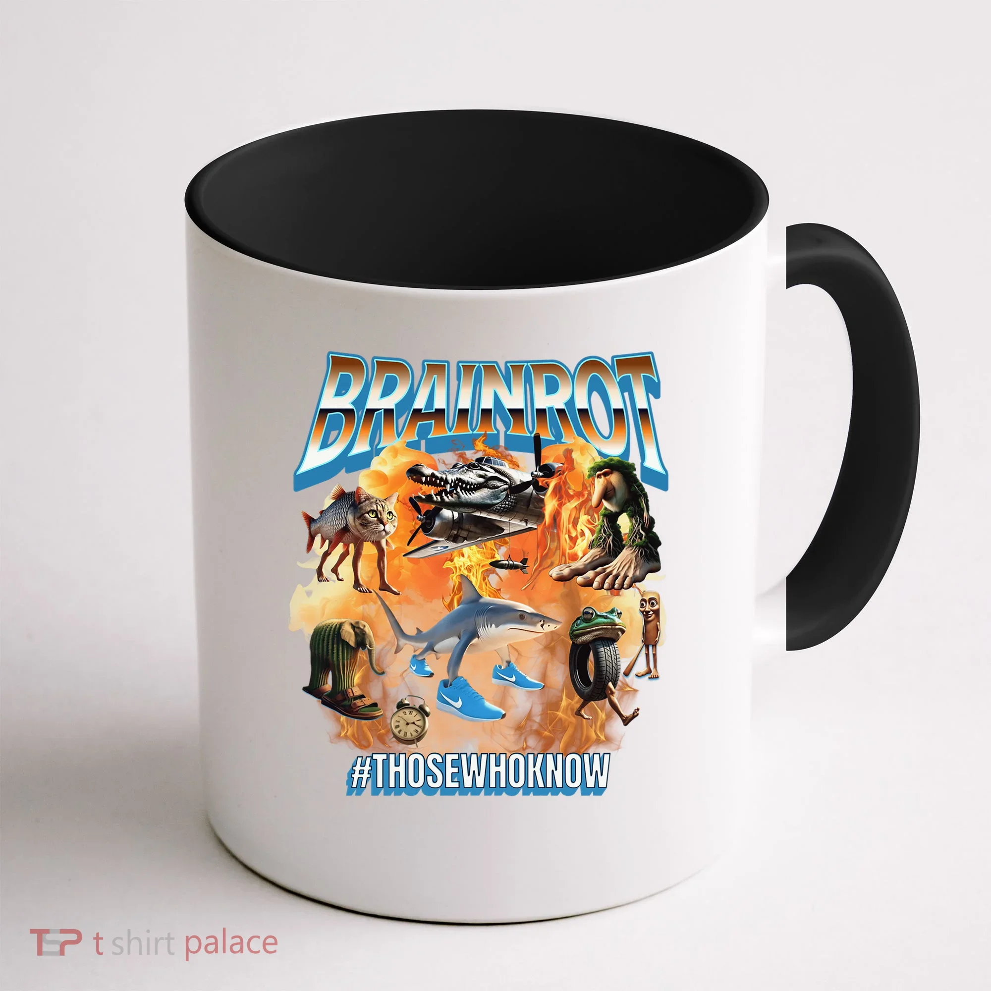 Italian Brainrot Meme Bootleg Coffee Mug