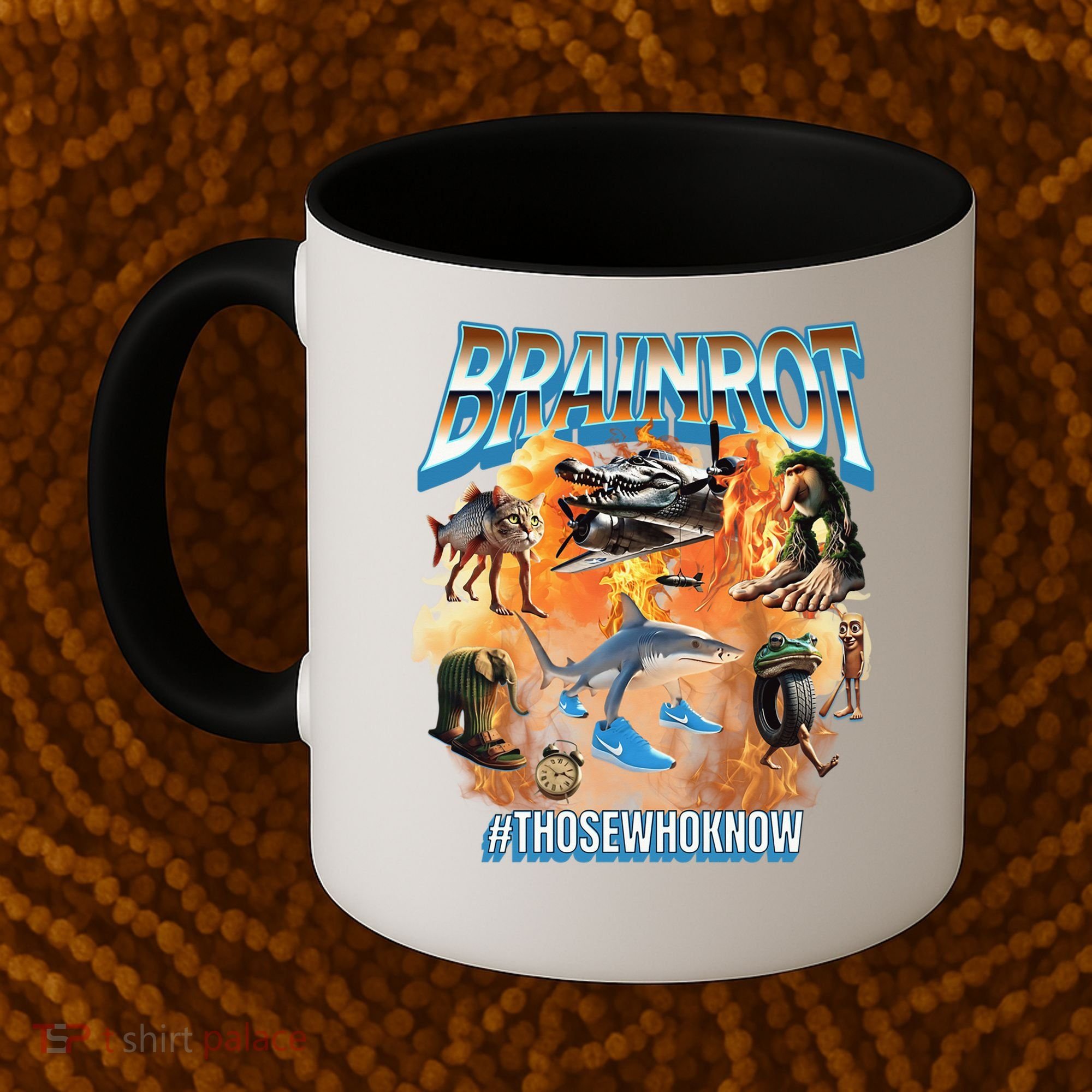 Italian Brainrot Meme Bootleg Coffee Mug