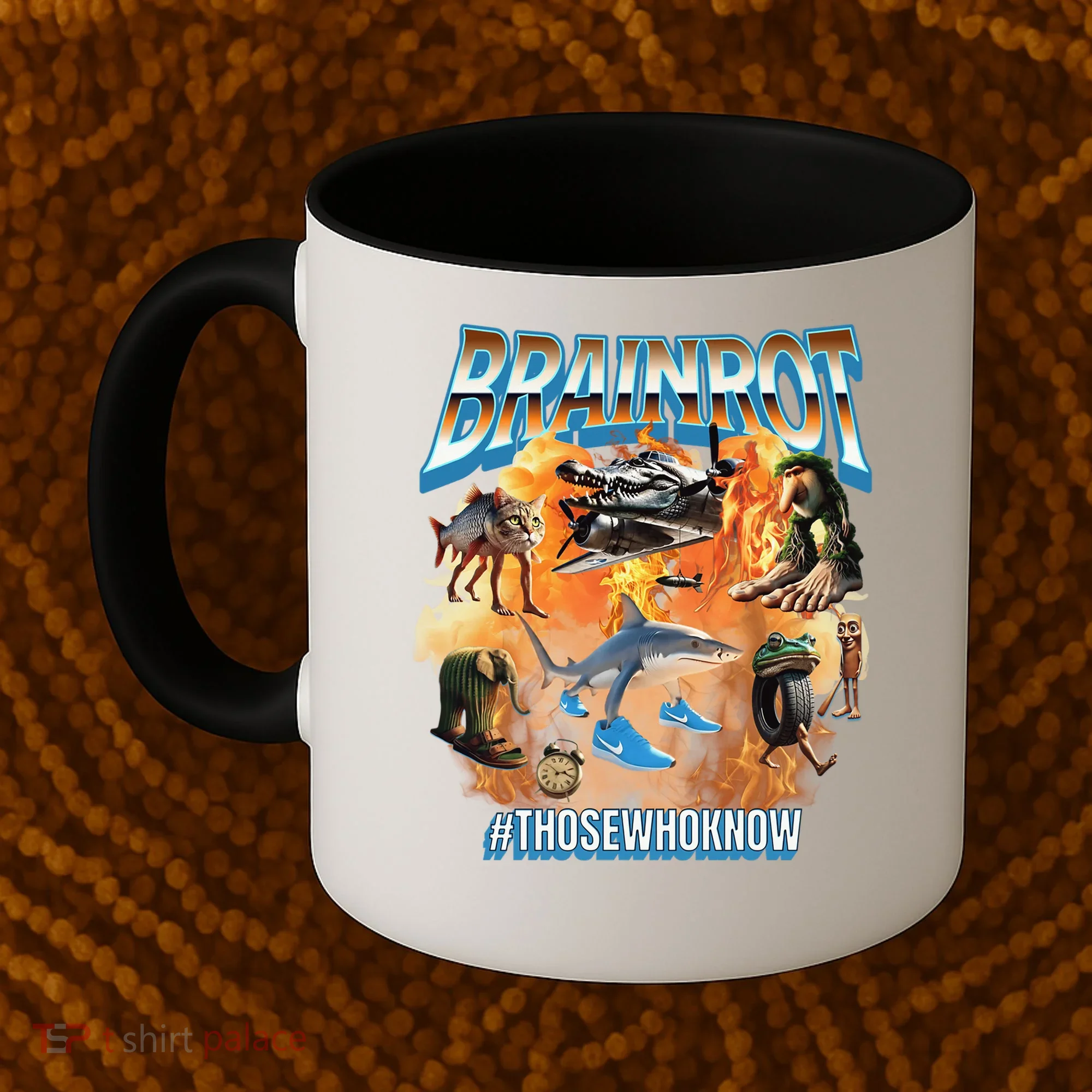 Italian Brainrot Meme Bootleg Coffee Mug