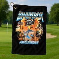 Italian Brainrot Meme Bootleg Golf Towel thumb 1