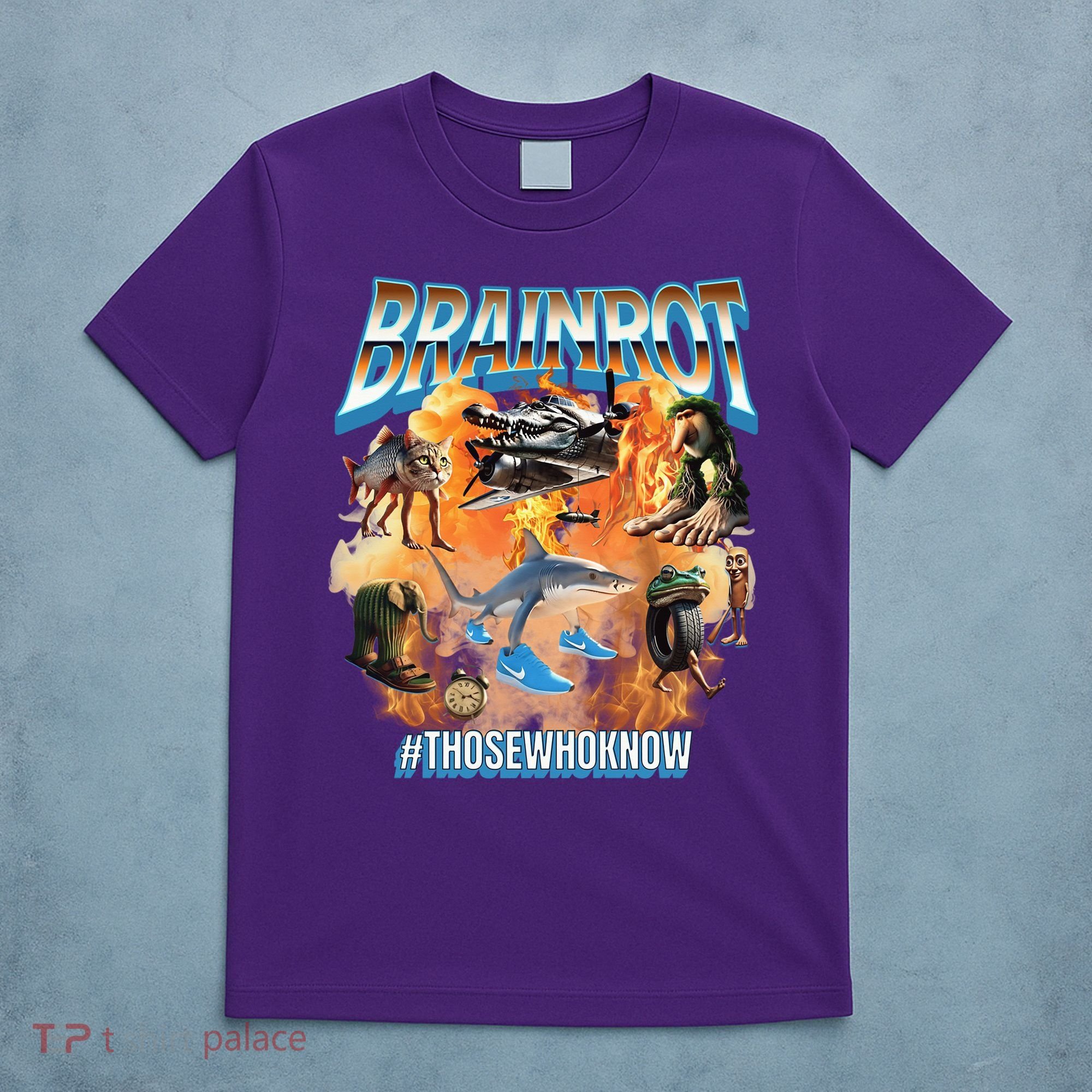 Italian Brainrot Meme Bootleg T-Shirt