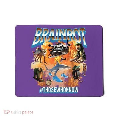 Italian Brainrot Meme Bootleg Mousepad