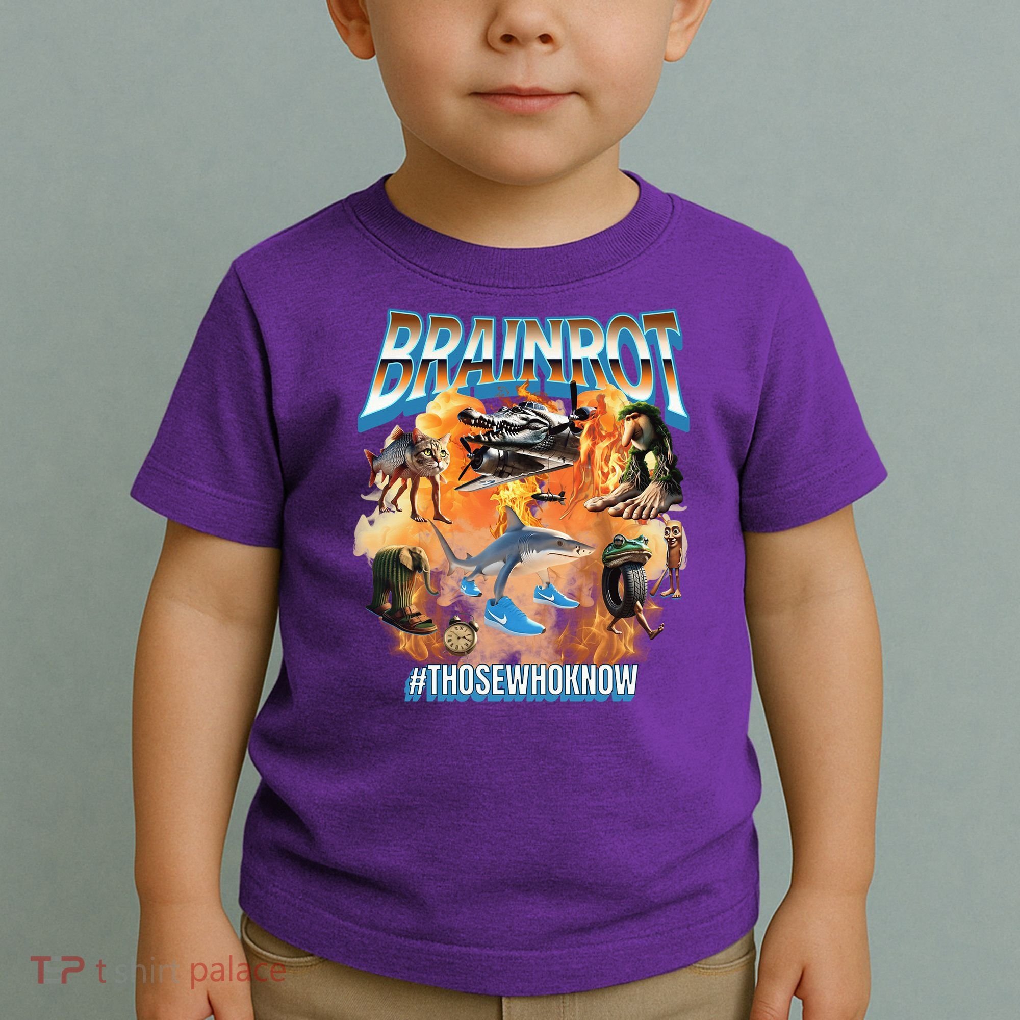 Italian Brainrot Meme Bootleg Toddler T-Shirt