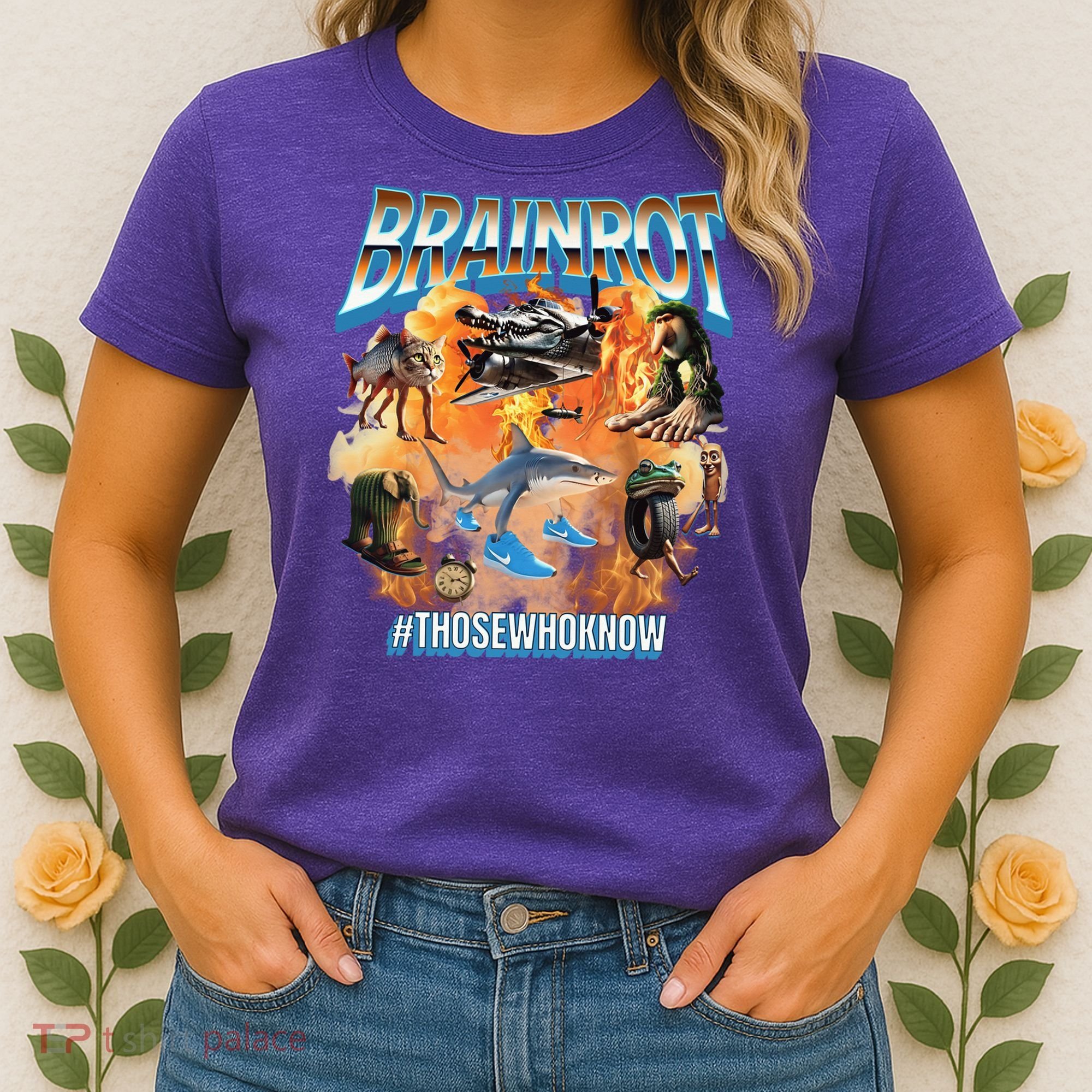 Italian Brainrot Meme Bootleg Women's T-Shirt