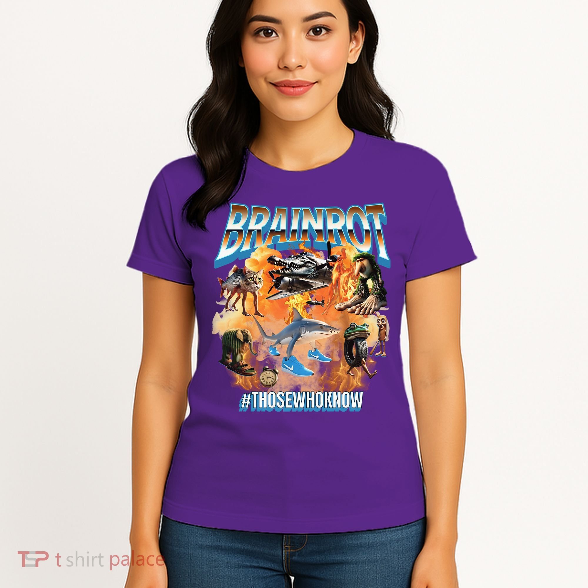 Italian Brainrot Meme Bootleg Women's T-Shirt