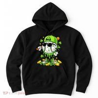 Irish Baseball Melting Drip Ice Cream St Patricks Day Hoodie thumb 0