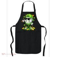 Irish Baseball Melting Drip Ice Cream St Patricks Day Apron thumb 0