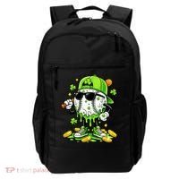 Irish Baseball Melting Drip Ice Cream St Patricks Day Backpack thumb 0