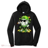 Irish Baseball Melting Drip Ice Cream St Patricks Day Women's Hoodie thumb 0
