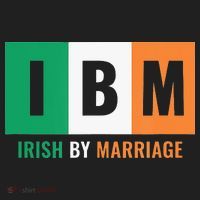 Irish By Marriage IBM Funny St Patrick's Day Women's Sweatshirt thumb 2