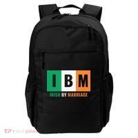 Irish By Marriage IBM Funny St Patrick's Day Backpack thumb 0