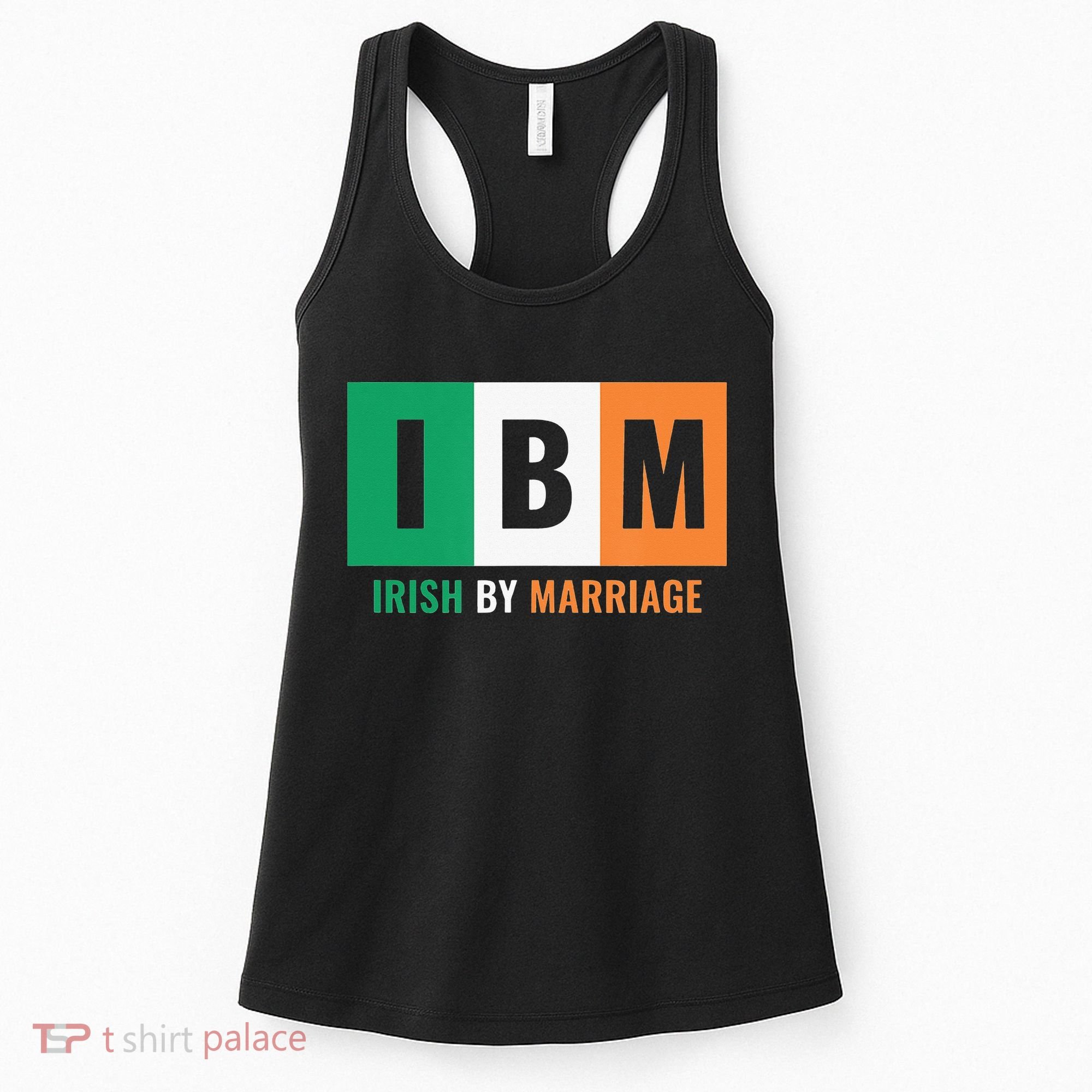 Irish By Marriage IBM Funny St Patrick's Day Women's Tank Top
