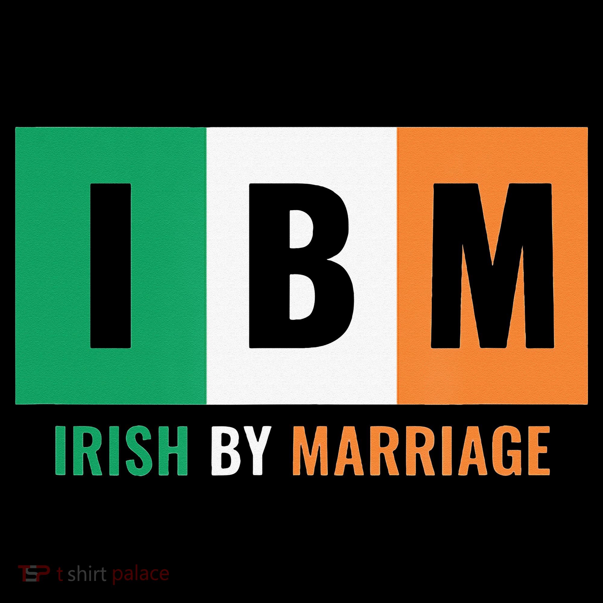 Irish By Marriage IBM Funny St Patrick's Day Tote Bag