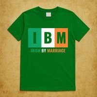 Irish By Marriage IBM Funny St Patrick's Day T-Shirt thumb 5