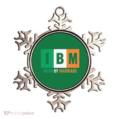 Irish By Marriage IBM Funny St Patrick's Day Ornament