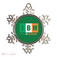 Irish By Marriage IBM Funny St Patrick's Day Ornament thumb 0