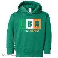 Irish By Marriage IBM Funny St Patrick's Day Toddler Hoodie thumb 0