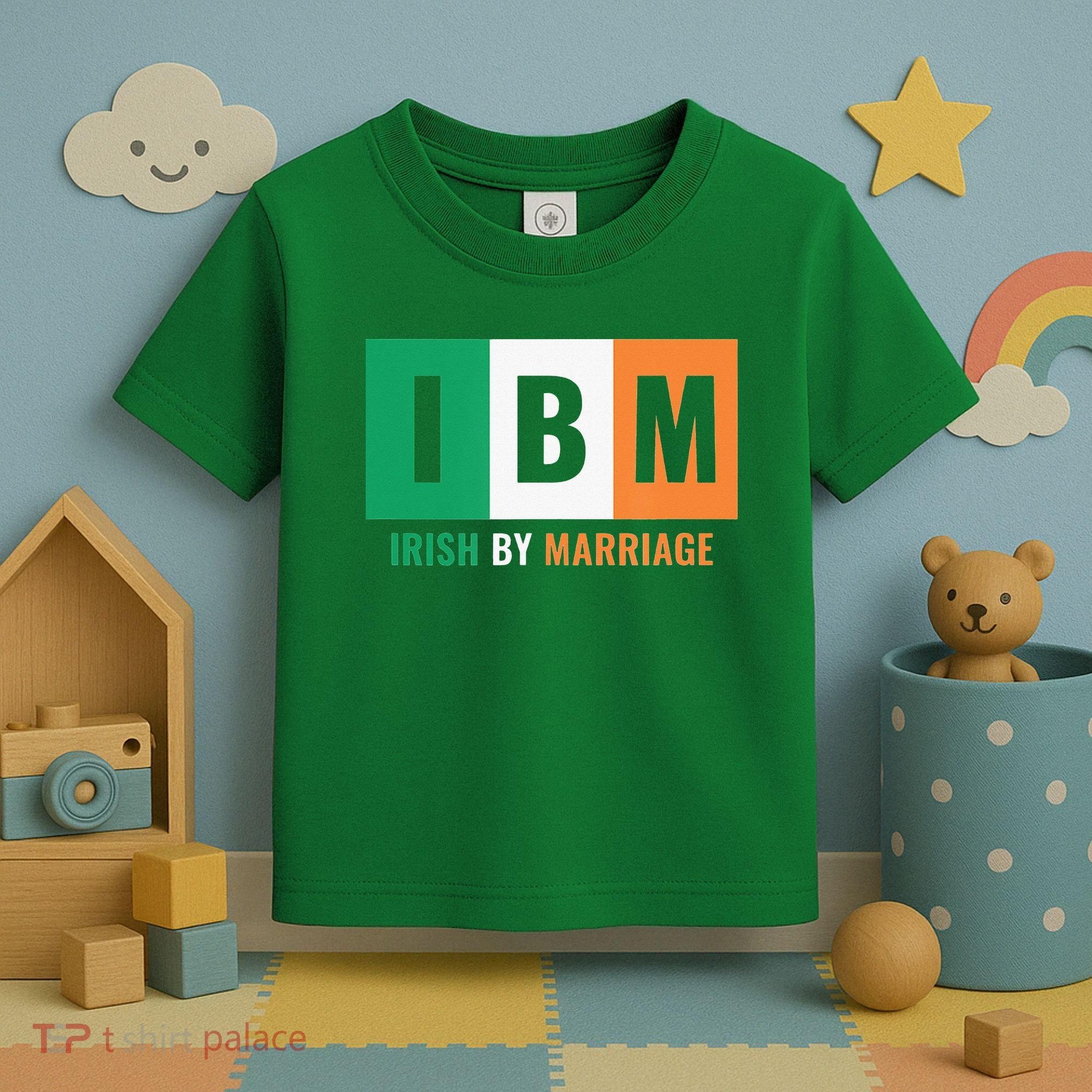 Irish By Marriage IBM Funny St Patrick's Day Toddler T-Shirt
