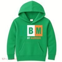 Irish By Marriage IBM Funny St Patrick's Day Kids Hoodie thumb 0