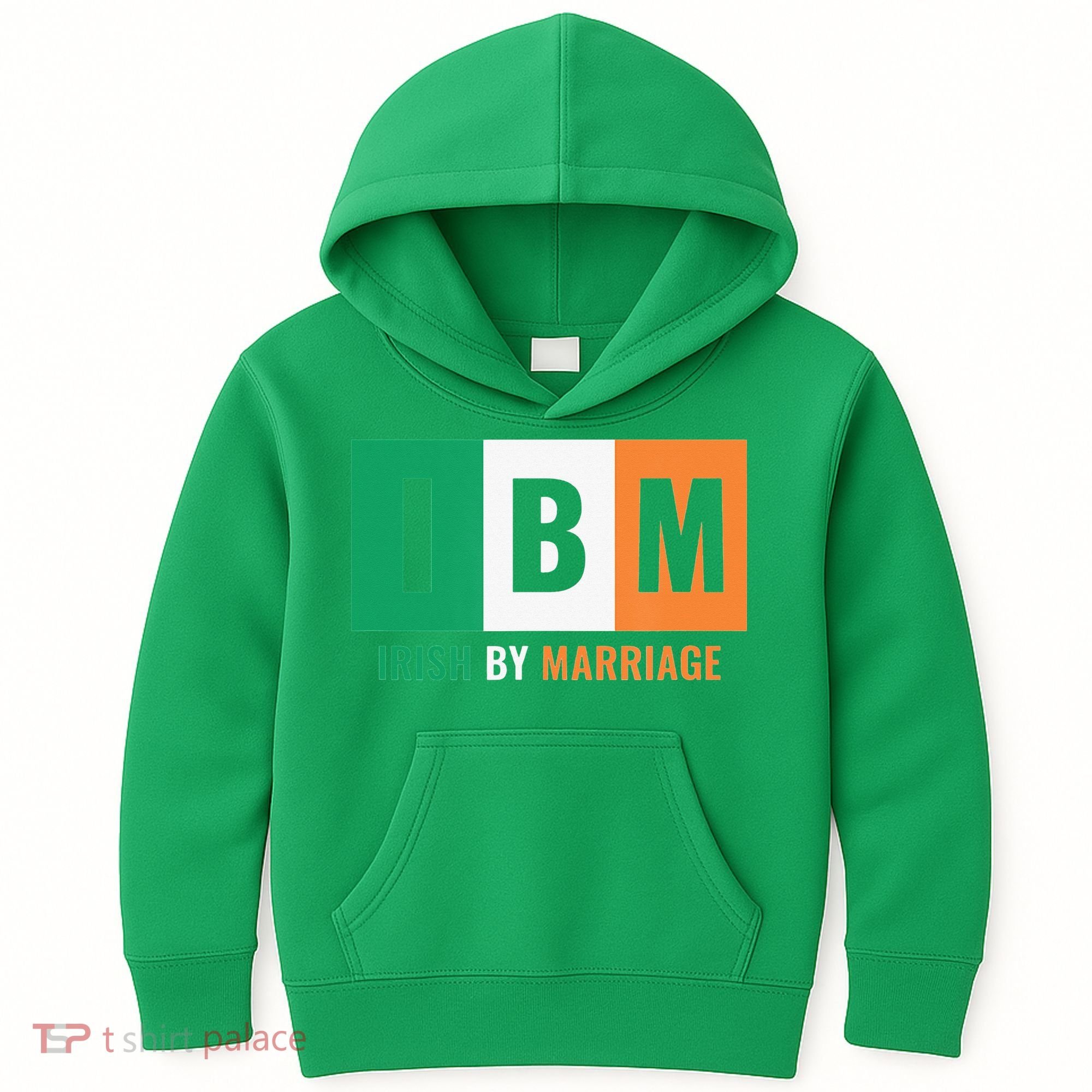 Irish By Marriage IBM Funny St Patrick's Day Kids Hoodie