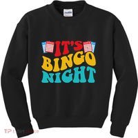 Its Bingo Night Kids Sweatshirt thumb 0