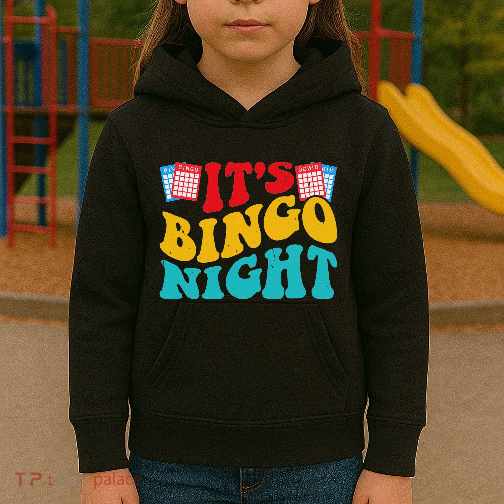 Its Bingo Night Kids Hoodie