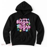 ItS Bingo Night Funny Bingo Gambling Hoodie thumb 0