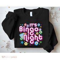 ItS Bingo Night Funny Bingo Gambling Sweatshirt thumb 2