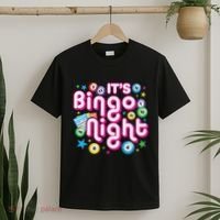 ItS Bingo Night Funny Bingo Gambling T-Shirt thumb 2
