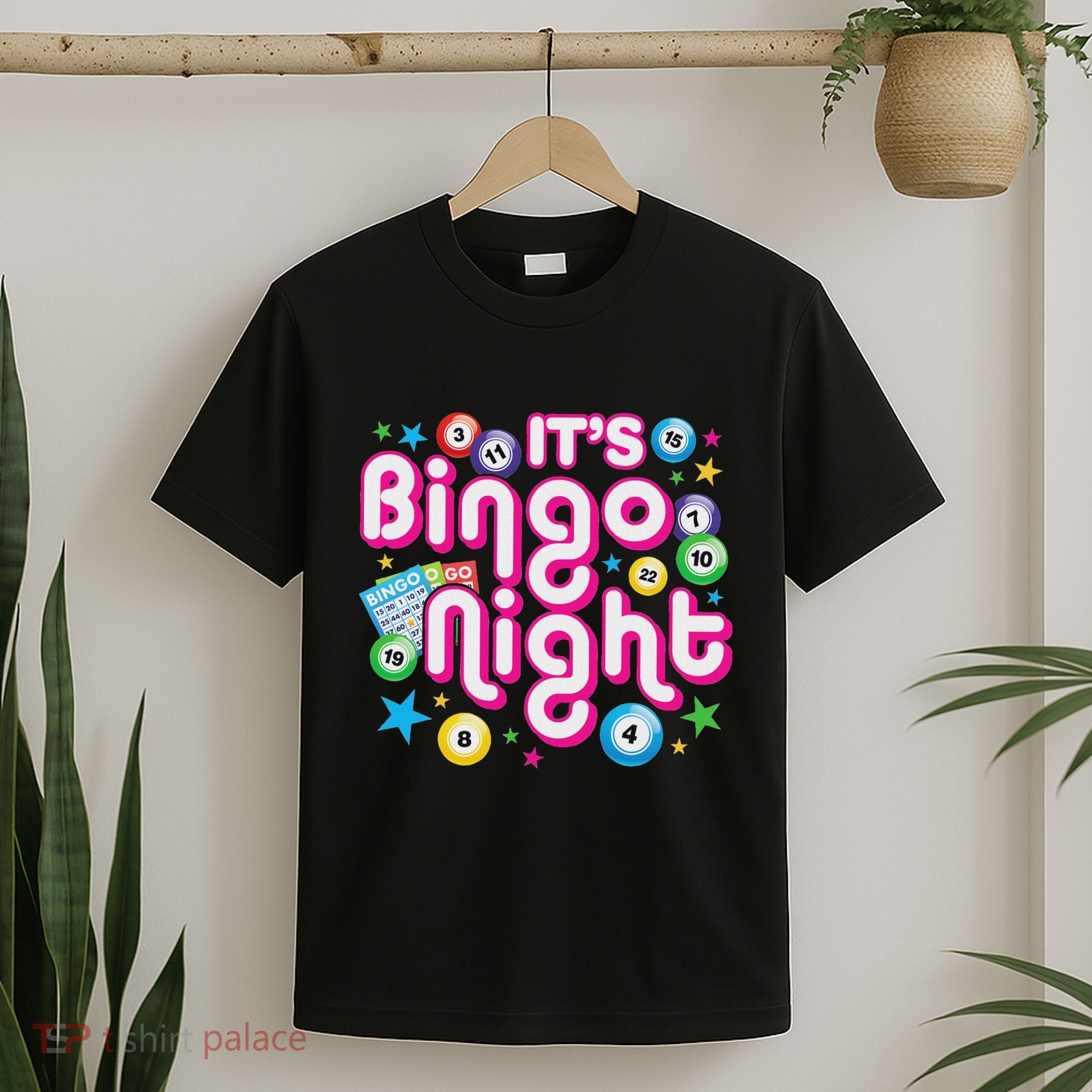 ItS Bingo Night Funny Bingo Gambling T-Shirt