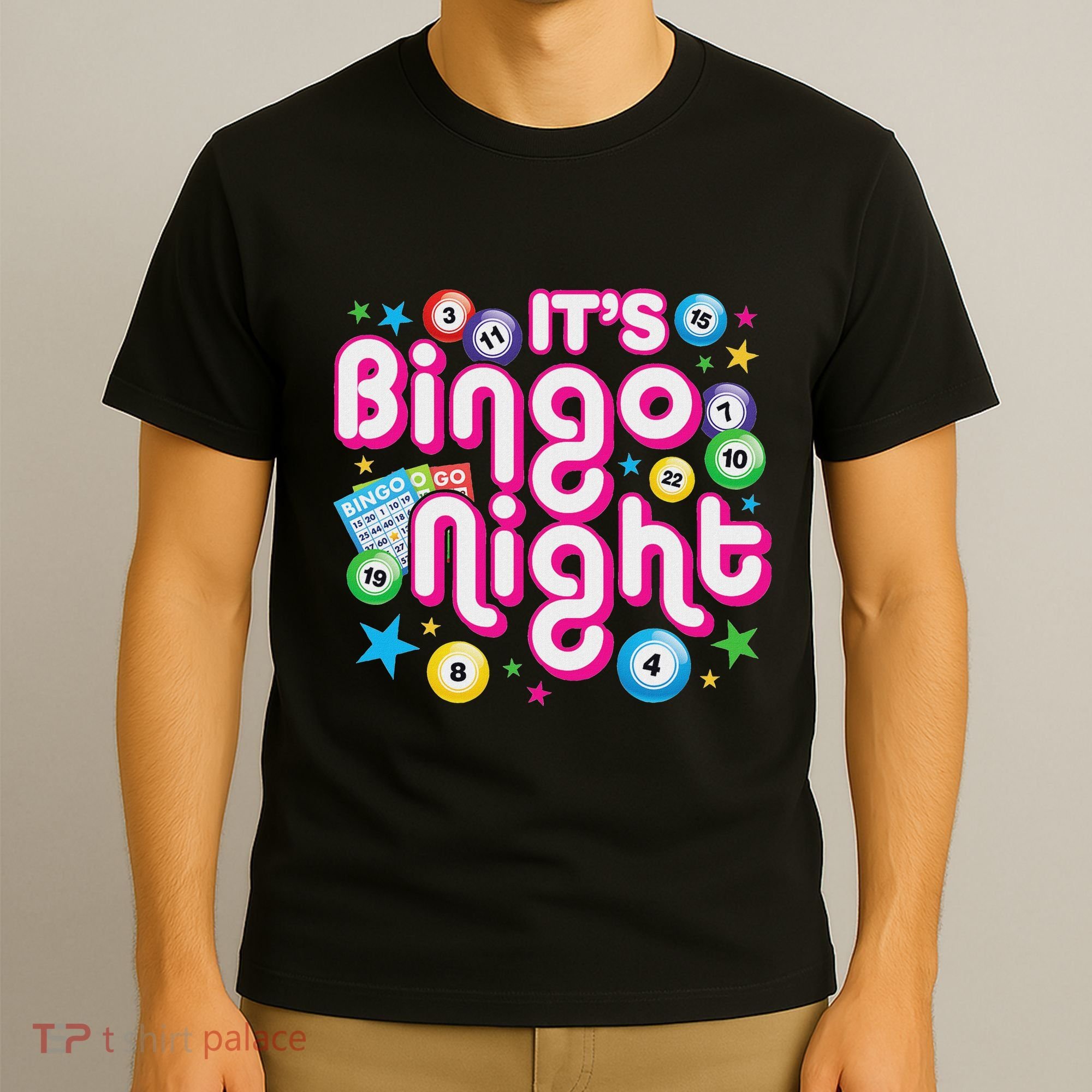 ItS Bingo Night Funny Bingo Gambling T-Shirt