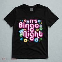 ItS Bingo Night Funny Bingo Gambling T-Shirt thumb 5