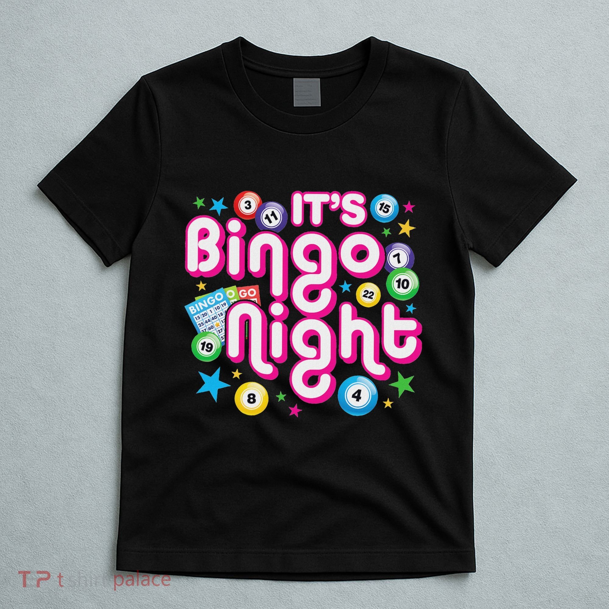 ItS Bingo Night Funny Bingo Gambling T-Shirt