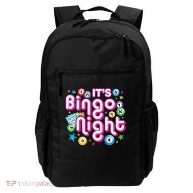 ItS Bingo Night Funny Bingo Gambling Backpack