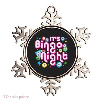 ItS Bingo Night Funny Bingo Gambling Ornament