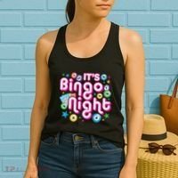ItS Bingo Night Funny Bingo Gambling Women's Tank Top thumb 2
