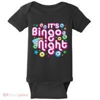 ItS Bingo Night Funny Bingo Gambling Baby Bodysuit thumb 0