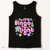 ItS Bingo Night Funny Bingo Gambling Tank Top thumb 2