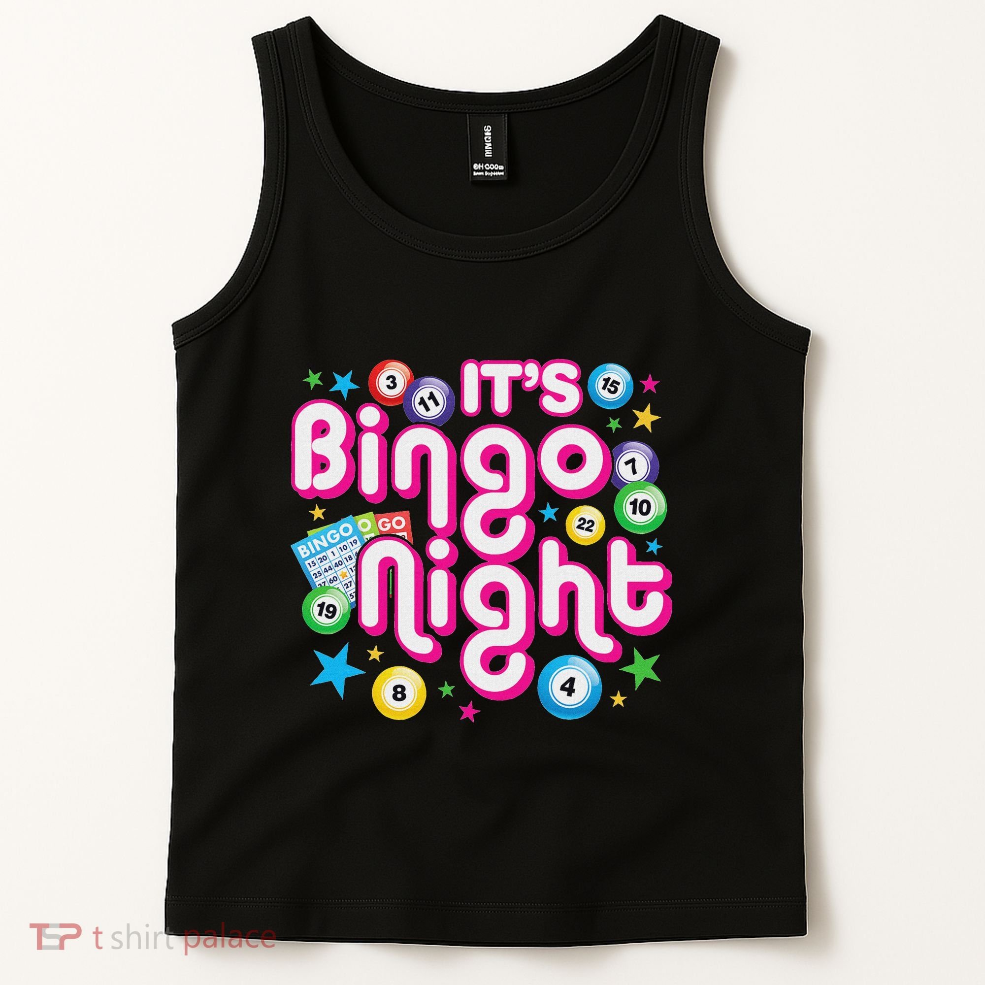 ItS Bingo Night Funny Bingo Gambling Tank Top
