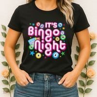ItS Bingo Night Funny Bingo Gambling Women's T-Shirt thumb 2