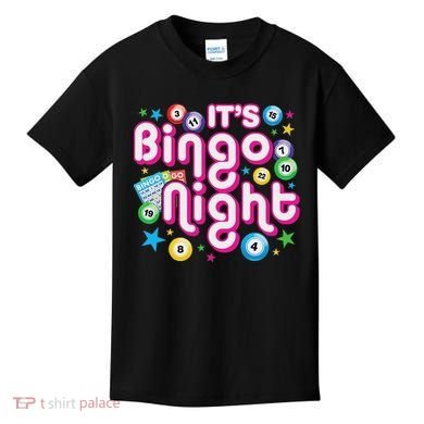ItS Bingo Night Funny Bingo Gambling Kids T-Shirt