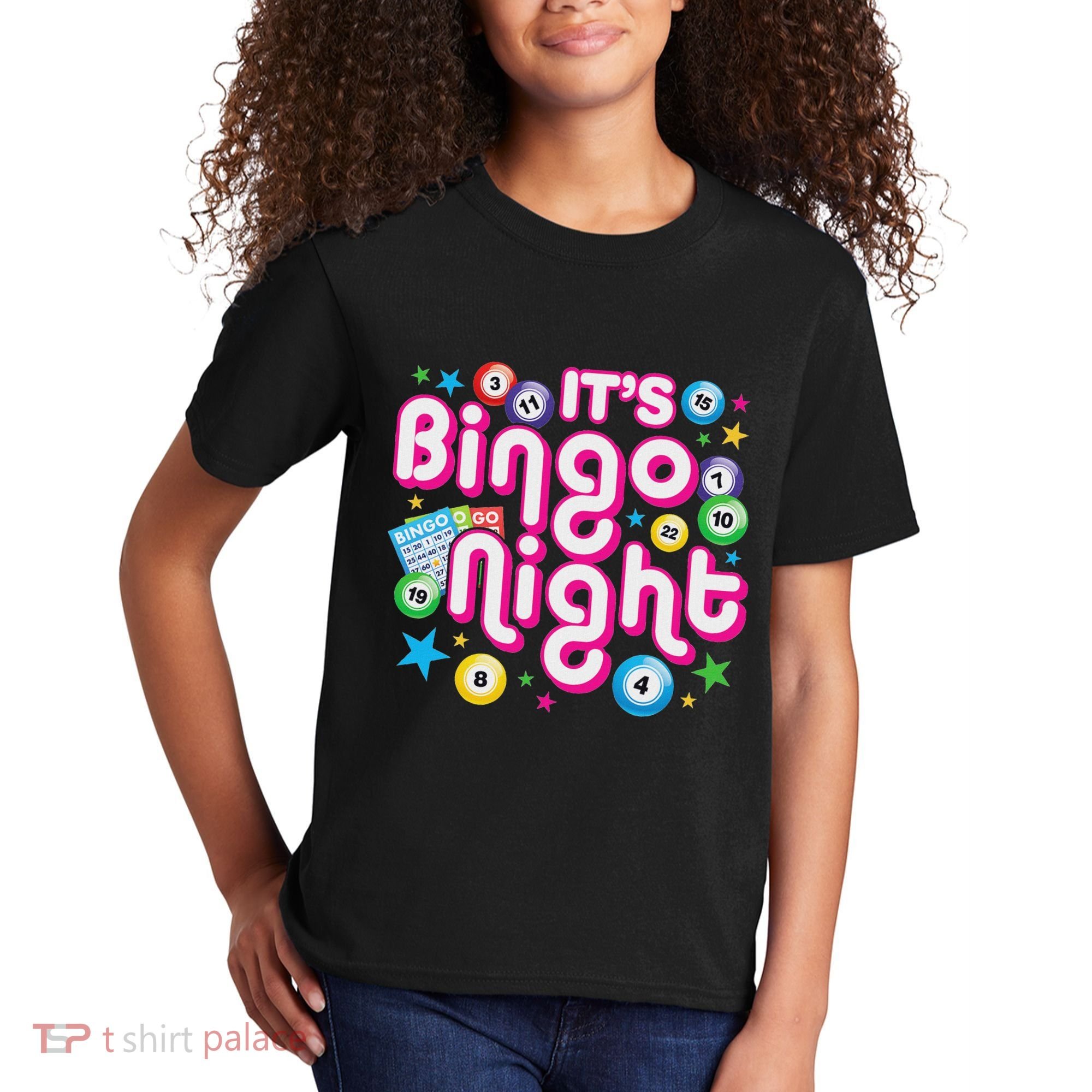 ItS Bingo Night Funny Bingo Gambling Kids T-Shirt